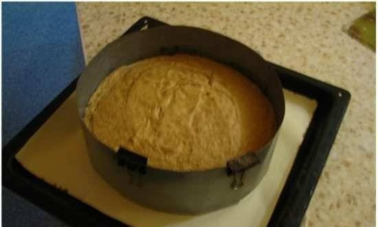 עוגת ספוג של ג'ינג'ר בתוך פנסוניק רב-בישול
