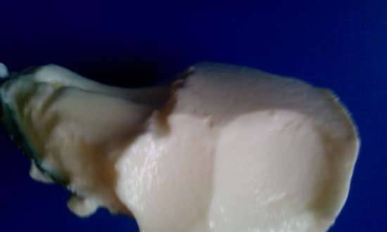 Yogurt in a milk cooker