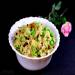 Rice with green peas and almonds