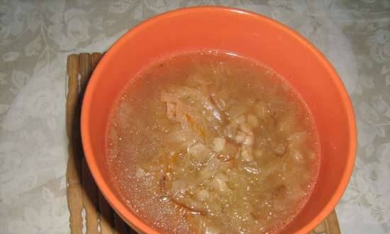 Sopa de col agria estilo campestre (Steba DD1, Steba DD2)