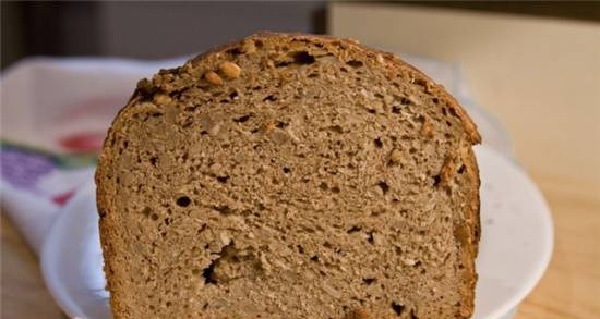 Rye-wheat bread "Cossack" (bread maker)