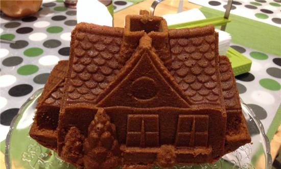 Cupcake "Gingerbread House"
