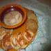 Machanka from Belarus. Step 3. Red mushroom machanka with two types of pancakes