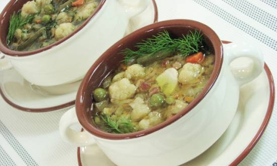 Frankfurt vegetable soup