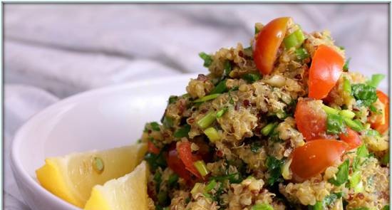 Tabbouleh with quinoa