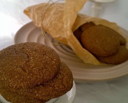 Spicy Molasses Cookies by Anna Burrell