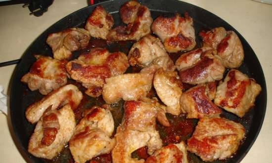 لحم خنزير حار مع أفيكا (صانع بيتزا برينسيس 115000)