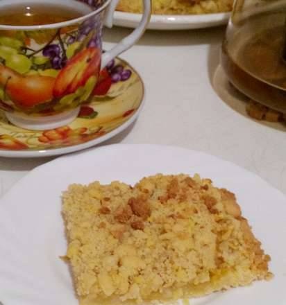 Ciasto piaskowe z jabłkami „Małe żółtko”