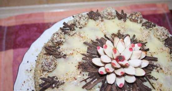 Lavantal cake with hazelnuts