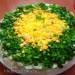 Cheese Mimosa salad cake
