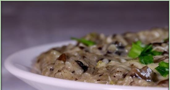 Risotto with wild mushrooms by Gordon Ramsay