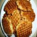 Sand waffles with peanuts (grilled Steba PG 4.4)
