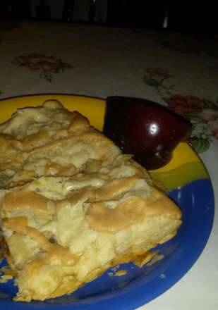 עוגת תפוחים עלים של קרמל עלים מגה רגיל