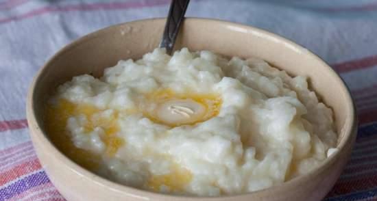 Milk rice porridge in oursson 5010 pressure cooker