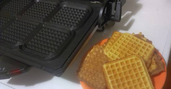 Sports diet waffles, I would even say protein