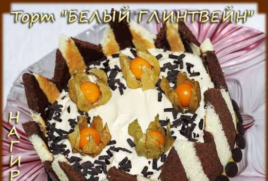 Bánh rượu nghiền trắng (Gluhweincreme - Torte)