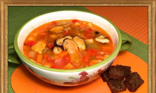 Sylter Muschelsuppe Clam Soup