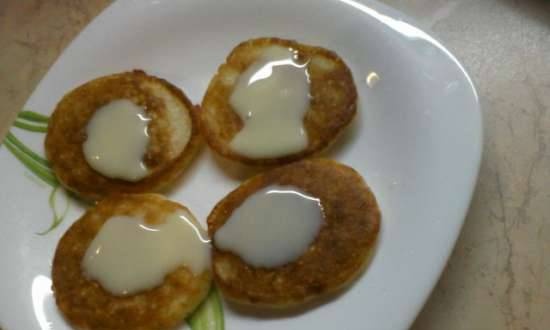 Dutch pancakes in Belarusian "Piglets"