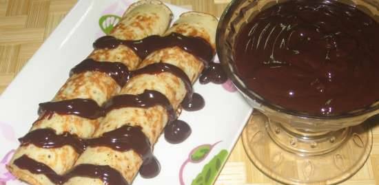 Pancakes Shokoladnitsa (master class)