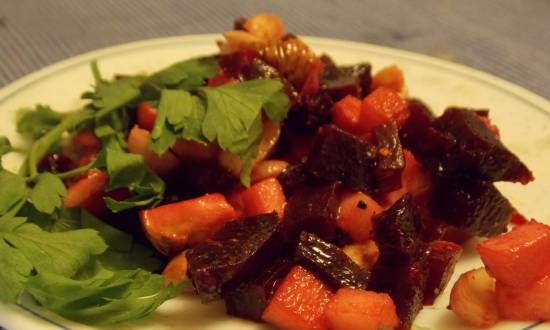 Salad "Beetroot-apple fantasy"