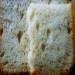 Pane bianco magro con fiocchi d'avena e farina di germe di grano, mela e olio di cocco