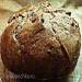 לחם שיפון עם קמח פשתן מחמצת, עירוי של קומבוצ'ה במכונת לחם