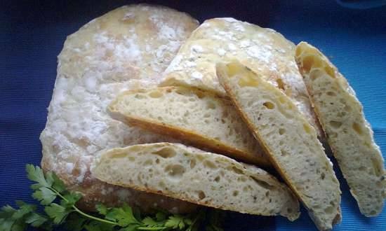 לחם חיטה עם עשבי תיבול "מבטא איטלקי"