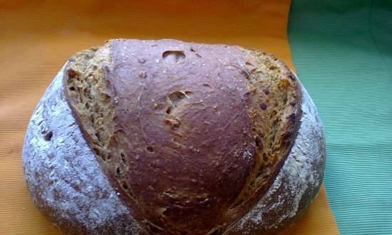 Wheat-rye bread "Lentil grain"