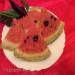 Bieten Spinazie Brood Watermeloen