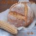 Chleb wiejski z mąką kukurydzianą