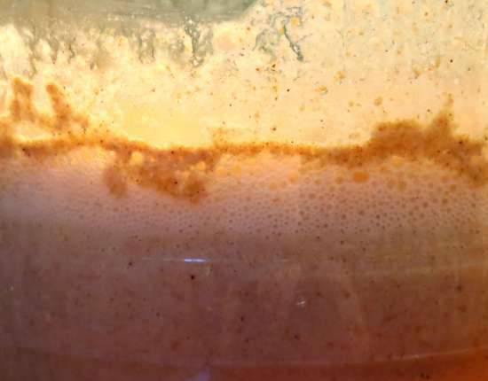 Floury-based liquid yeast