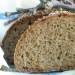 Wheat bread with live flour on desem