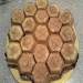 Muffin jagodowy ze śmietaną w formie Honeycomb od Nordic Ware