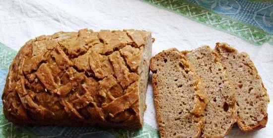 Rye-wheat bread with wheat germ