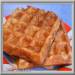 Waffle senza uova con mela (recensione di panetteria Brand 321)