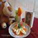 Snack di carote e banana per bambini