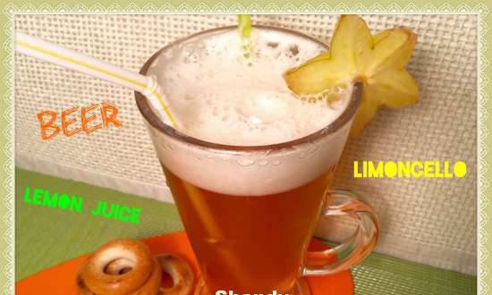 Lemon "Shendy" (beer cocktail)