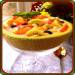 Fruit soup in melon Tropicanka
