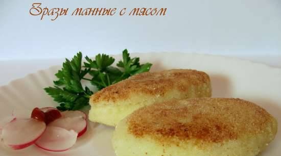 Semolina with meat