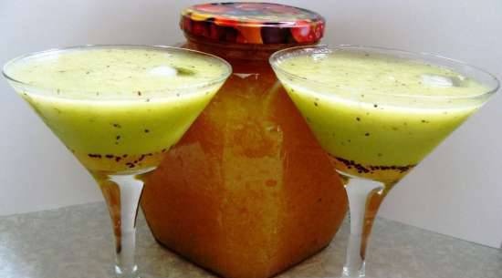 Cocktail - kiwi en honing