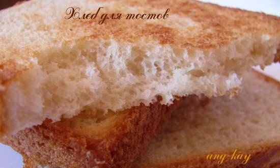 Sourdough toast bread