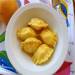 Romige en sinaasappelsaus voor dumplings met kwark