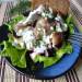 Cold smoked mackerel salad