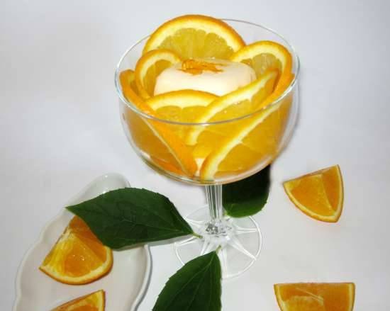 A "Narancsvirág" a leglustább fagylalt magának