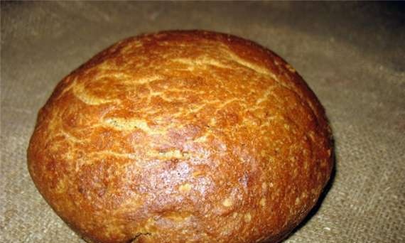 Rye-corn bread with the addition of Paras flour