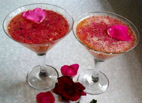 Tramonto rosa cocktail di frutta