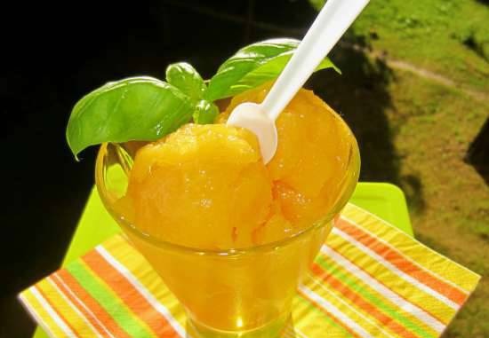 Sorbet Mango-Basilicum