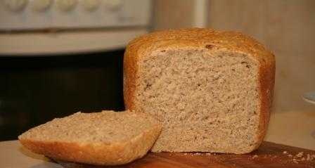 Caraway bread (sweet and sour) (bread maker)