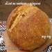Pan de masa madre con cúrcuma