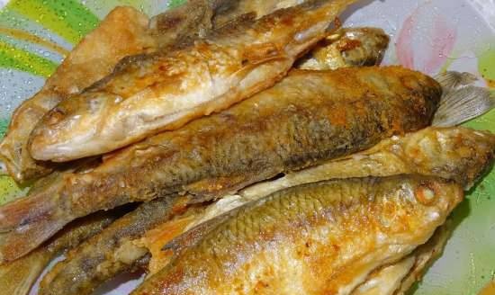 Fried fish, river fish, special catch